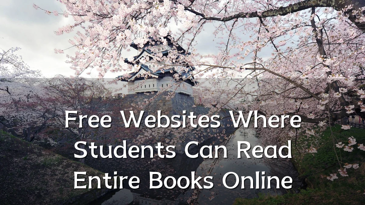Free Websites Where Students Can Read Entire Books Online