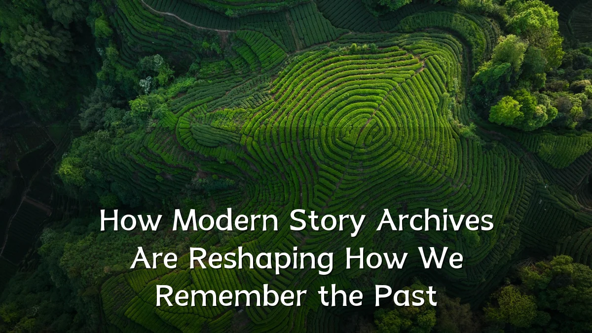 How Modern Story Archives Are Reshaping How We Remember the Past