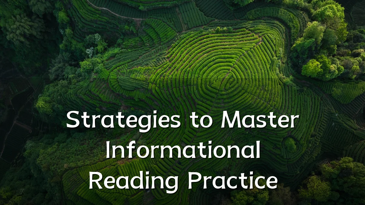Strategies to Master Informational Reading Practice