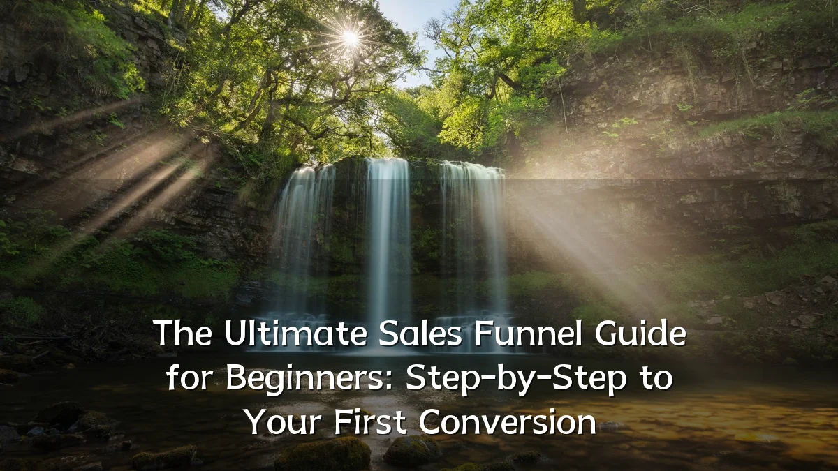 The Ultimate Sales Funnel Guide for Beginners: Step-by-Step to Your First Conversion