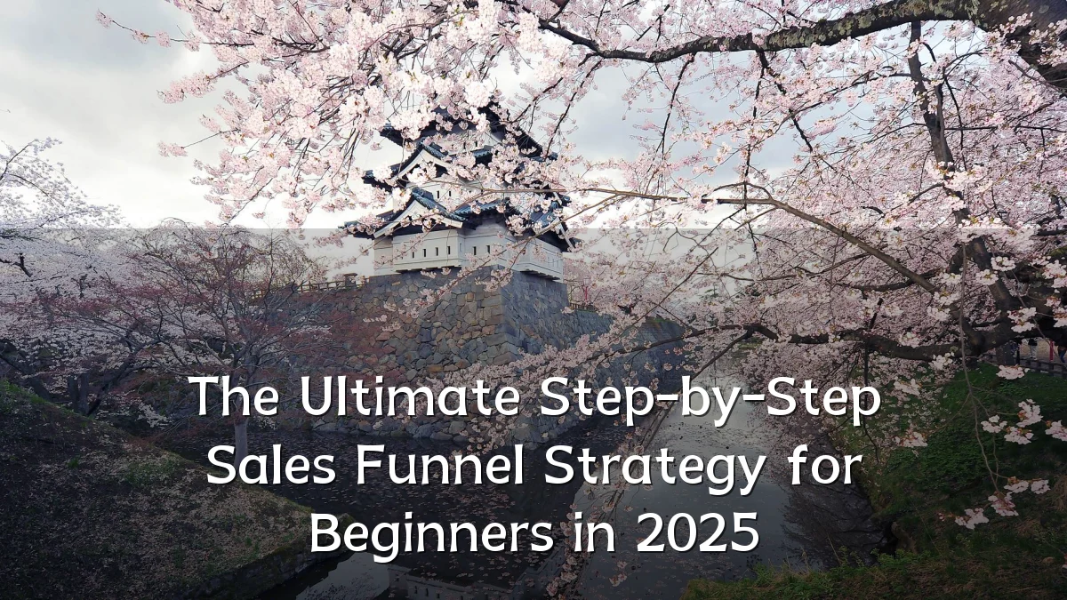The Ultimate Step-by-Step Sales Funnel Strategy for Beginners in 2025