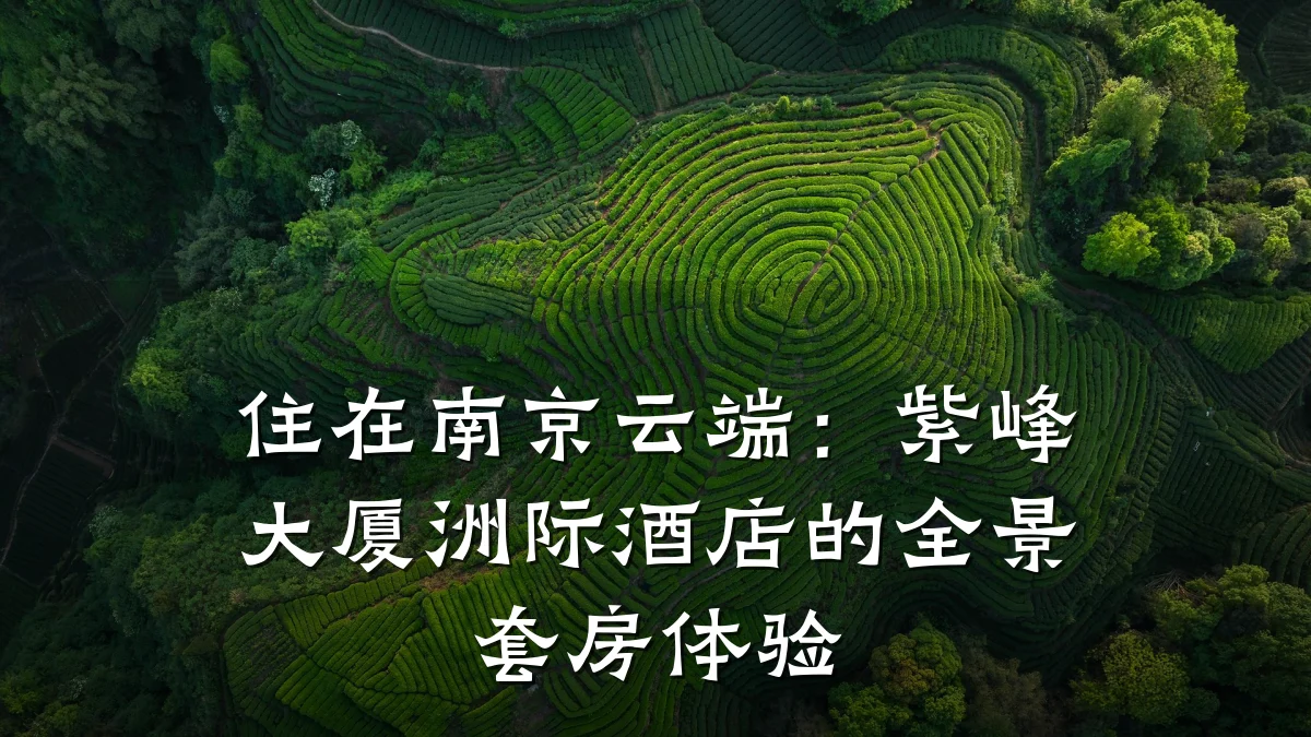 住在南京云端:紫峰大厦洲际酒店的全景套房体验