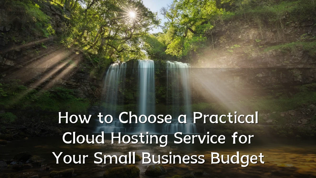 How to Choose a Practical Cloud Hosting Service for Your Small Business Budget
